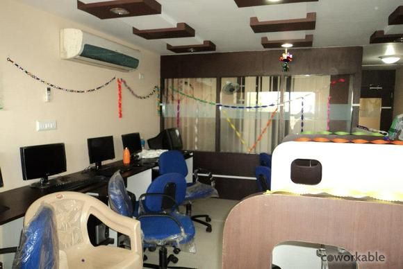 Coworking Space / Shared Office Space in Judges Bunglow Cross Road, Bodakdev