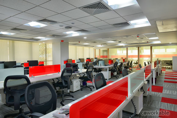IndiQube Golf View, Shared Office Space / Coworking Space in 3rd Cross Rd, S R Lay Out, Rustam Bagh Layout