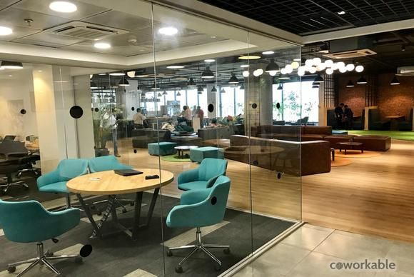 Shared Office Space / Coworking Space in Plusoffices , 1st floor , Landmark Cyberpark , Sector 67 , Gurugram